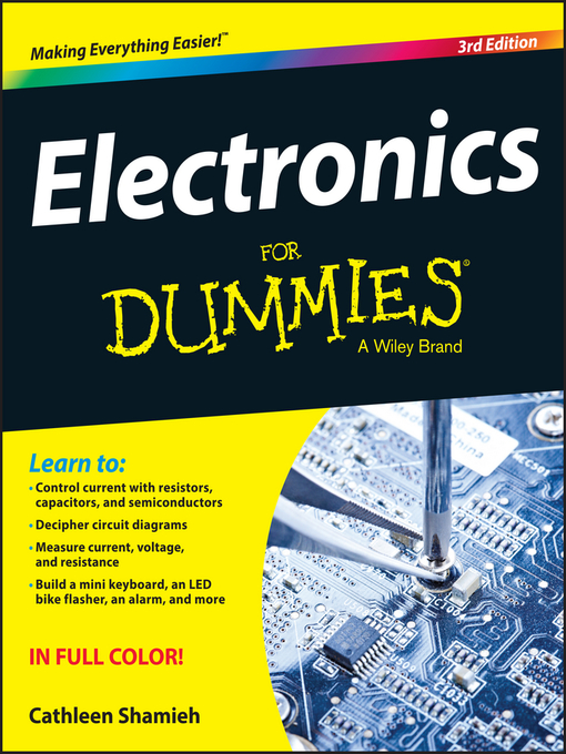 Title details for Electronics For Dummies by Cathleen Shamieh - Available